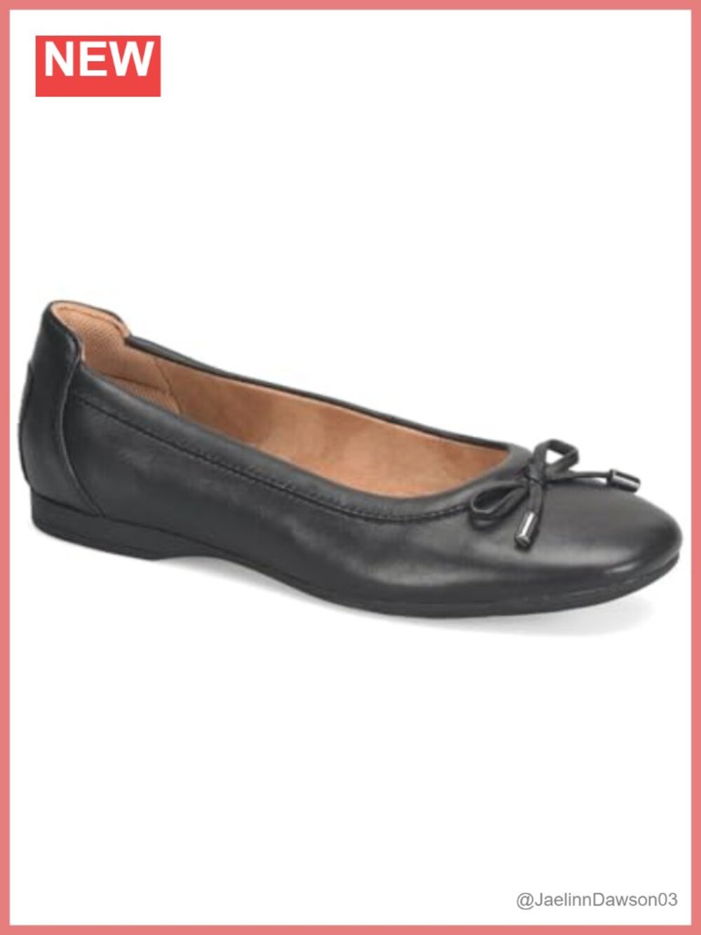 Comfortiva Keegan Women's Ballet Flat Leather Shoes Cushioned